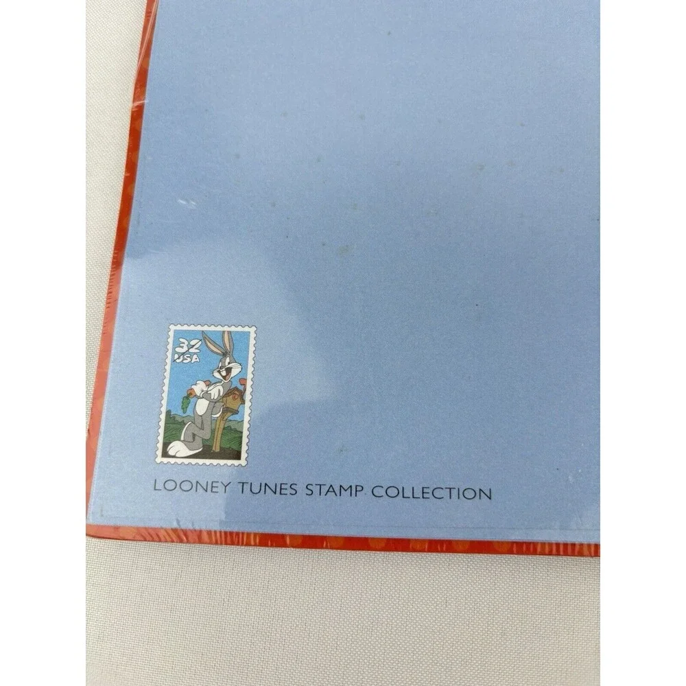 New-1997 Hallmark Looney‎ Tunes Stamp Collection Stationery Kit Tweety Bird